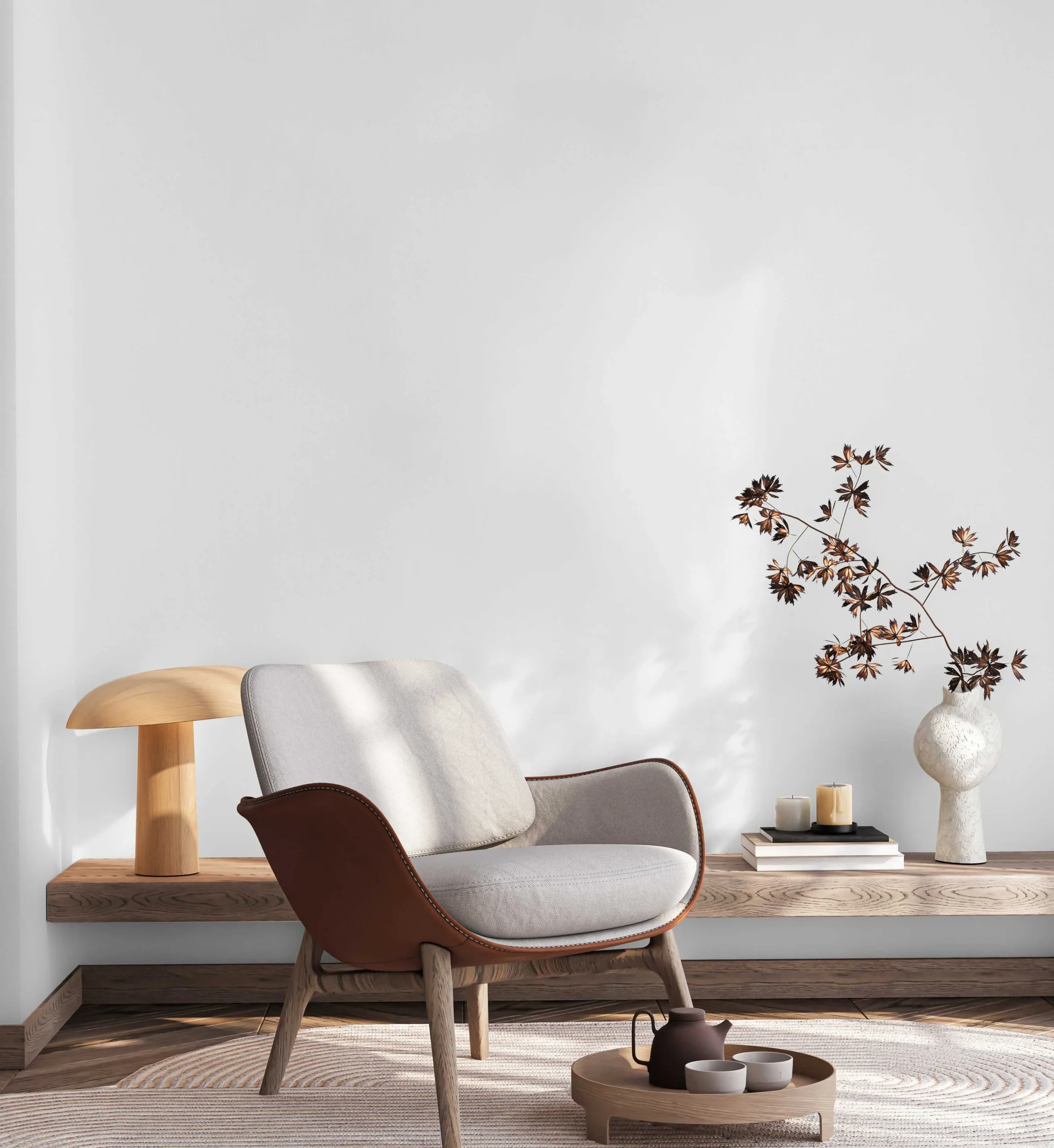 White Embossed Wallpaper – Timeless Elegance (24201-1)